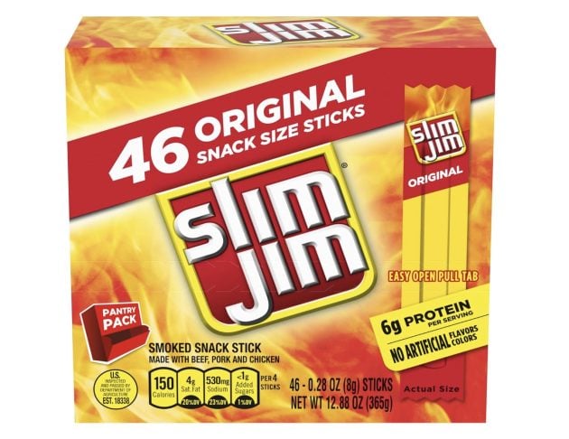 Slim Jim Original Snack Size Sticks